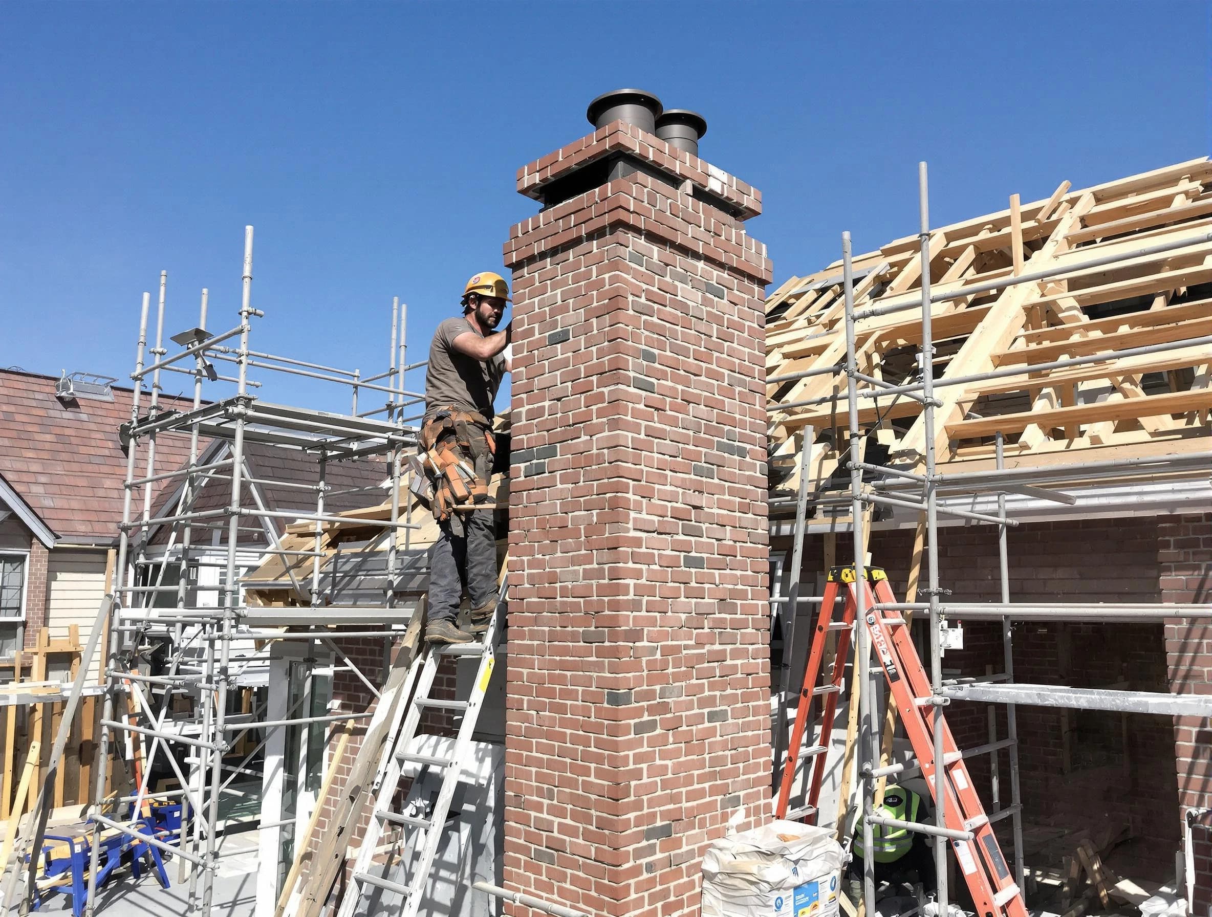 New chimney installation completed by Sayreville Chimney Sweep in Sayreville, NJ