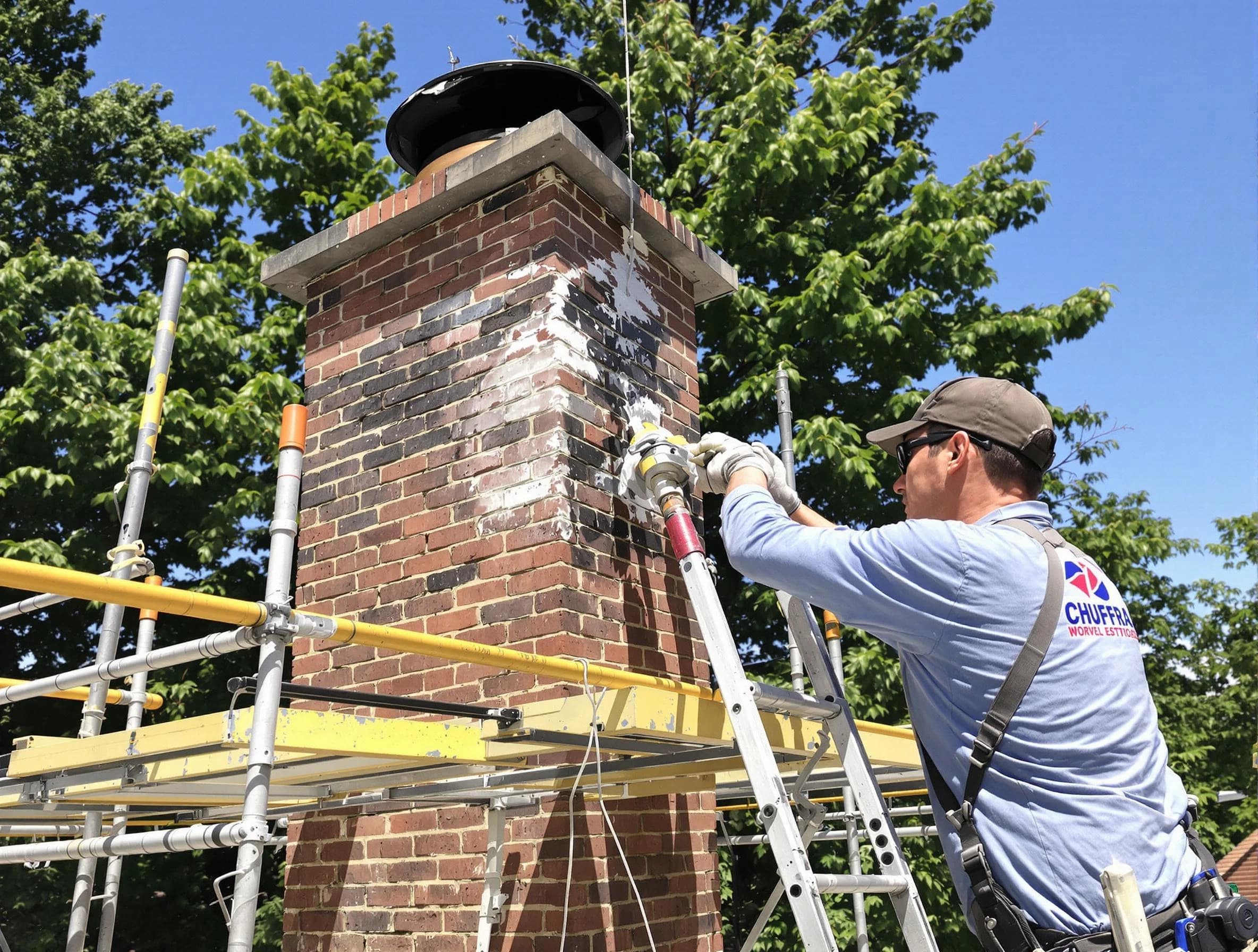 Structural chimney repair by Sayreville Chimney Sweep in Sayreville, NJ