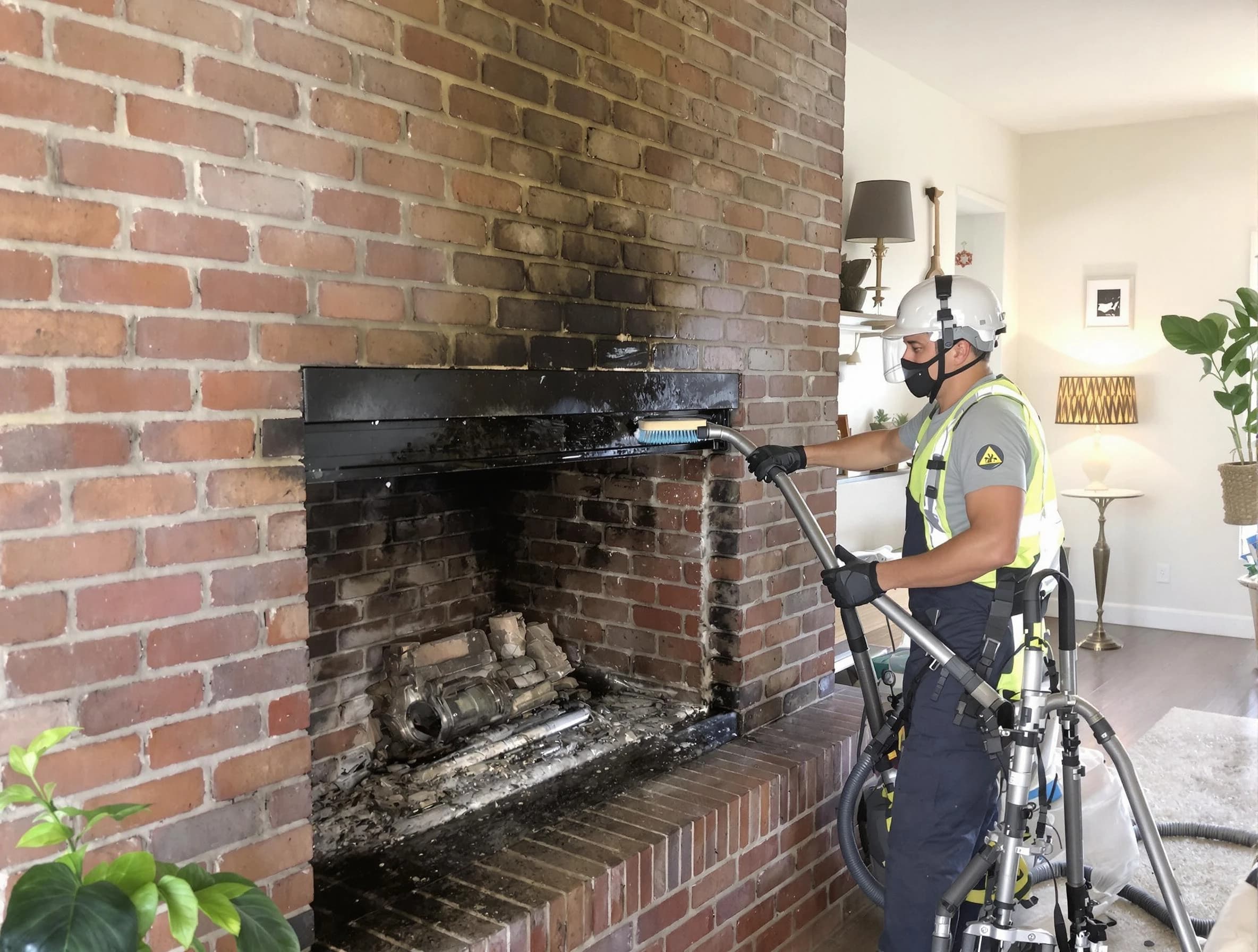 Sayreville Chimney Sweep providing fireplace cleaning services in Sayreville, NJ